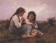 Adolphe Bouguereau Two Girls France oil painting artist